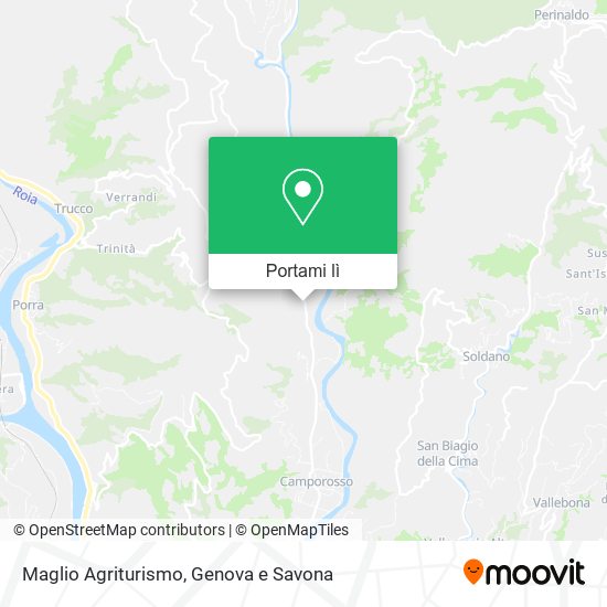 Mappa Maglio Agriturismo