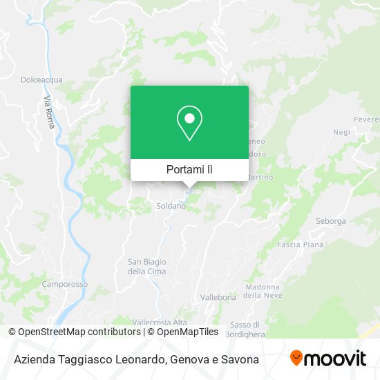 Mappa Azienda Taggiasco Leonardo