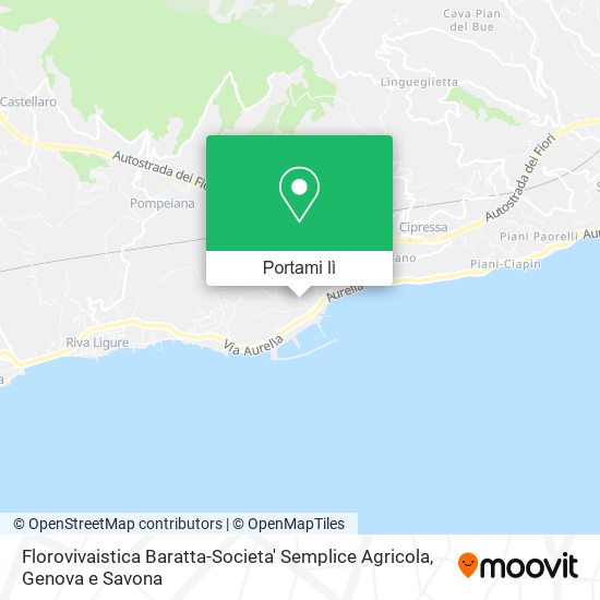 Mappa Florovivaistica Baratta-Societa' Semplice Agricola