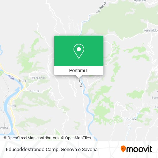 Mappa Educaddestrando Camp