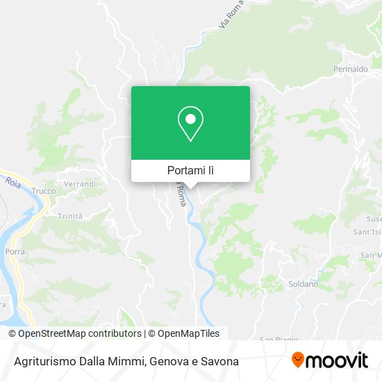 Mappa Agriturismo Dalla Mimmi