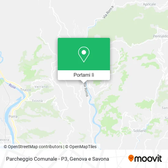 Mappa Parcheggio Comunale - P3
