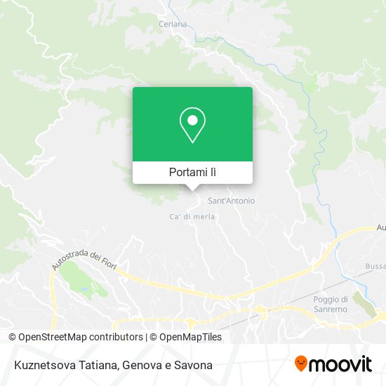 Mappa Kuznetsova Tatiana