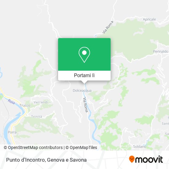 Mappa Punto d'Incontro