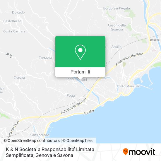 Mappa K & N Societa' a Responsabilita' Limitata Semplificata
