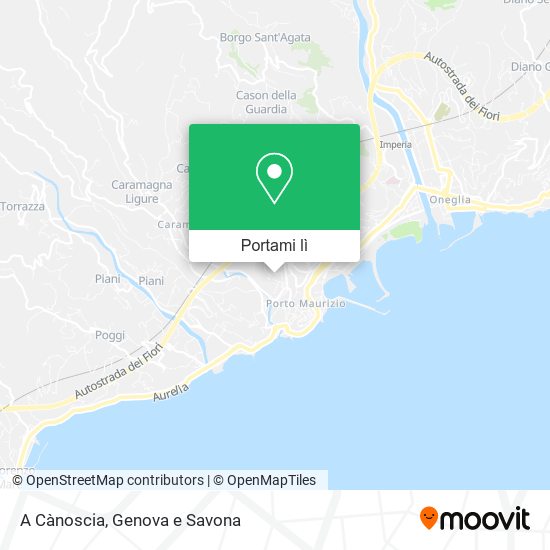 Mappa A Cànoscia