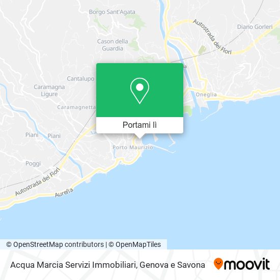 Mappa Acqua Marcia Servizi Immobiliari