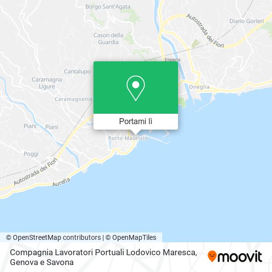 Mappa Compagnia Lavoratori Portuali Lodovico Maresca