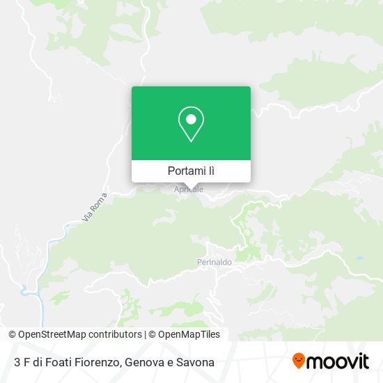 Mappa 3 F di Foati Fiorenzo