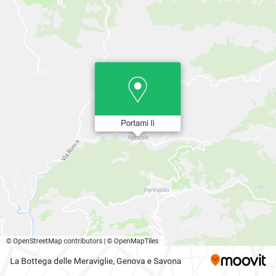 Mappa La Bottega delle Meraviglie