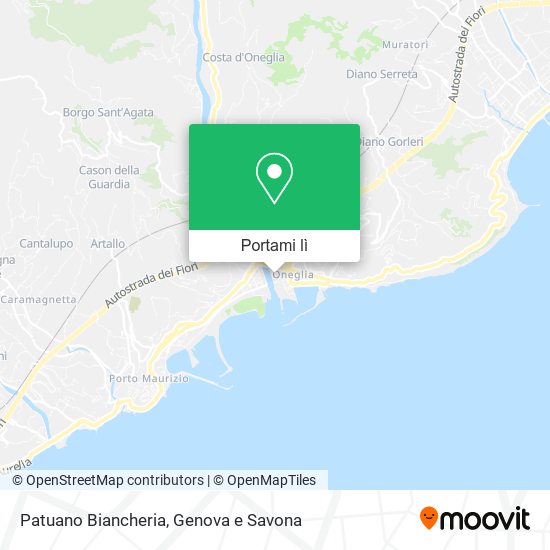 Mappa Patuano Biancheria