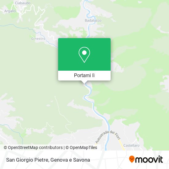 Mappa San Giorgio Pietre