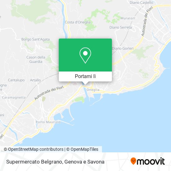 Mappa Supermercato Belgrano