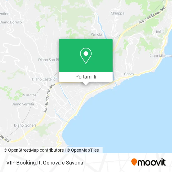 Mappa VIP-Booking.It