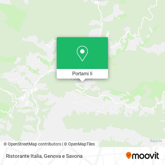 Mappa Ristorante Italia