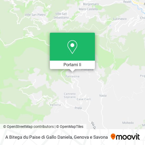 Mappa A Bitega du Paise di Gallo Daniela