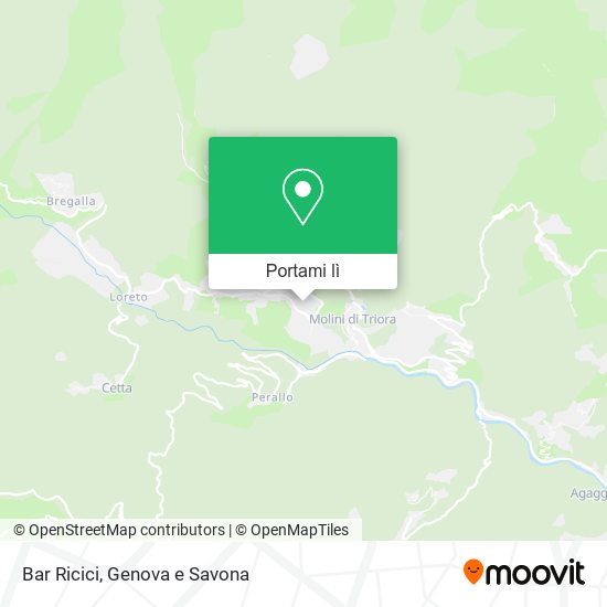 Mappa Bar Ricici