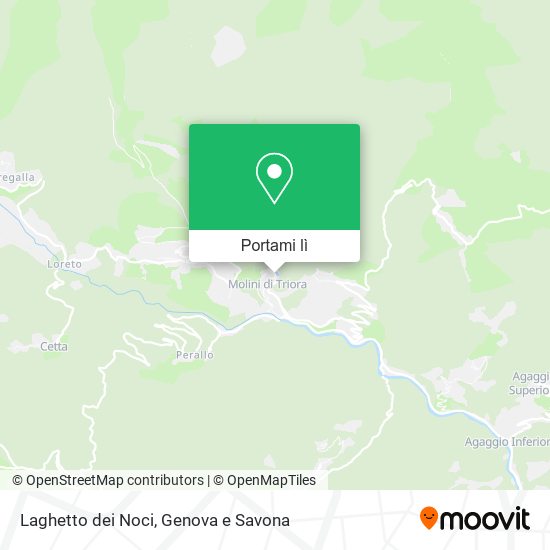Mappa Laghetto dei Noci