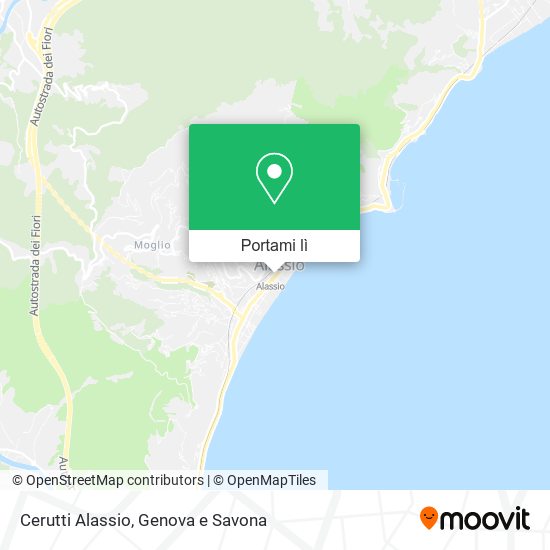 Mappa Cerutti Alassio