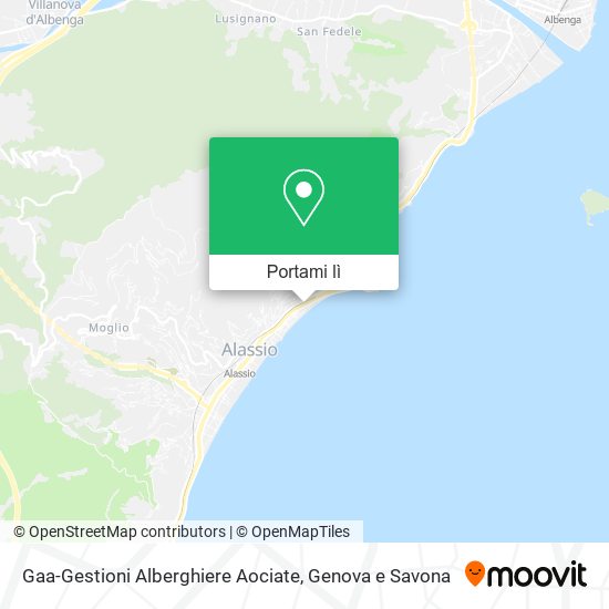 Mappa Gaa-Gestioni Alberghiere Aociate