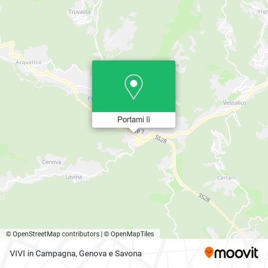 Mappa VIVI in Campagna
