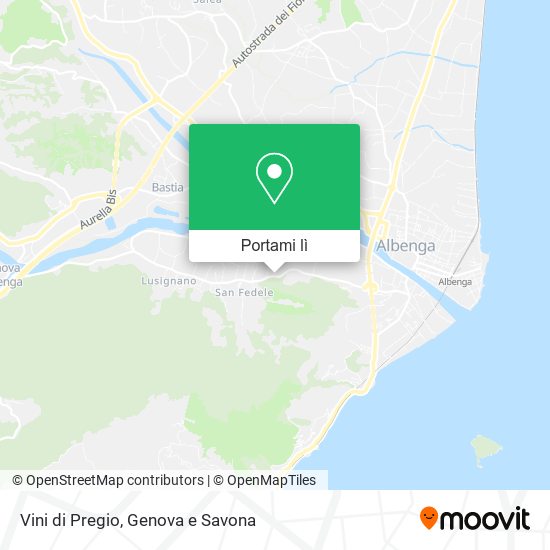 Mappa Vini di Pregio