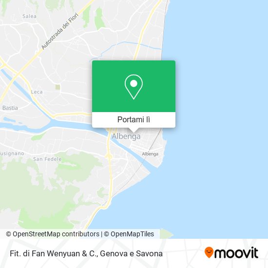 Mappa Fit. di Fan Wenyuan & C.