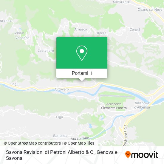 Mappa Savona Revisioni di Petroni Alberto & C.