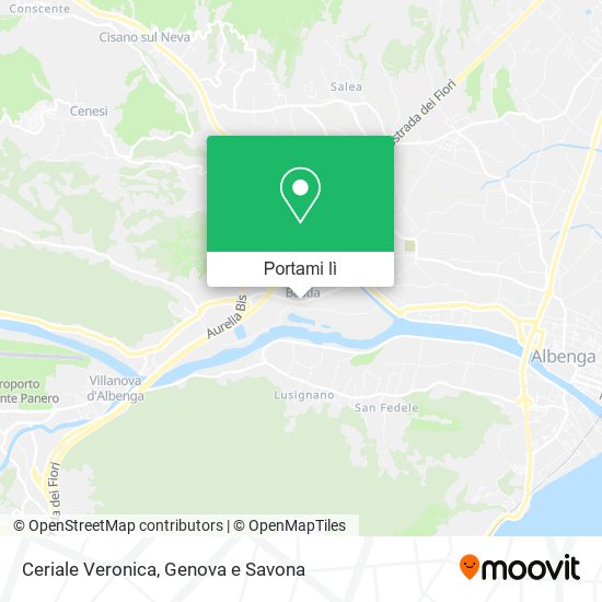 Mappa Ceriale Veronica
