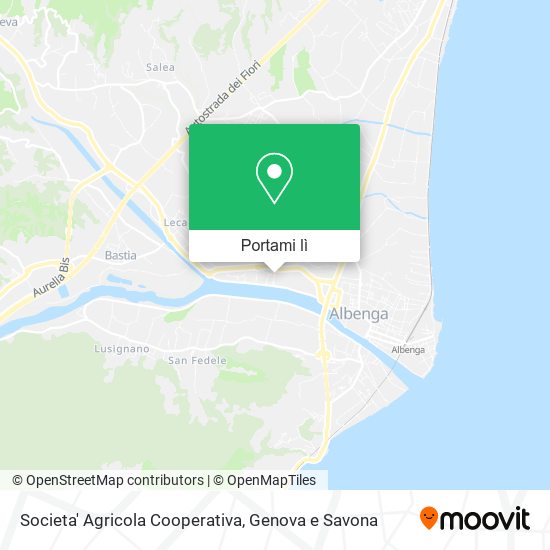 Mappa Societa' Agricola Cooperativa