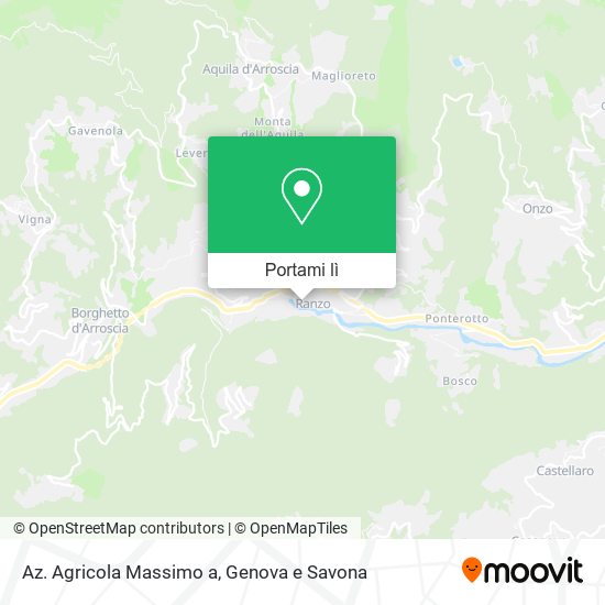 Mappa Az. Agricola Massimo a