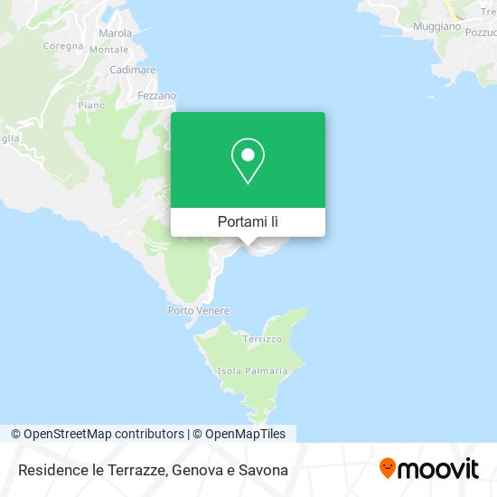 Mappa Residence le Terrazze
