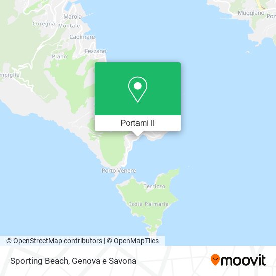 Mappa Sporting Beach