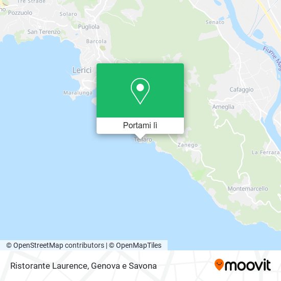 Mappa Ristorante Laurence