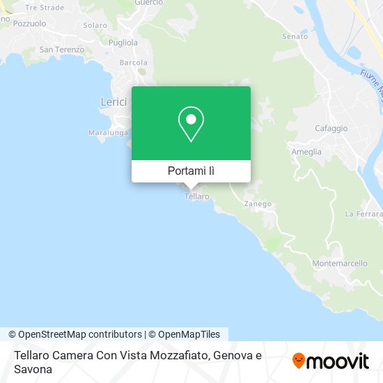 Mappa Tellaro Camera Con Vista Mozzafiato