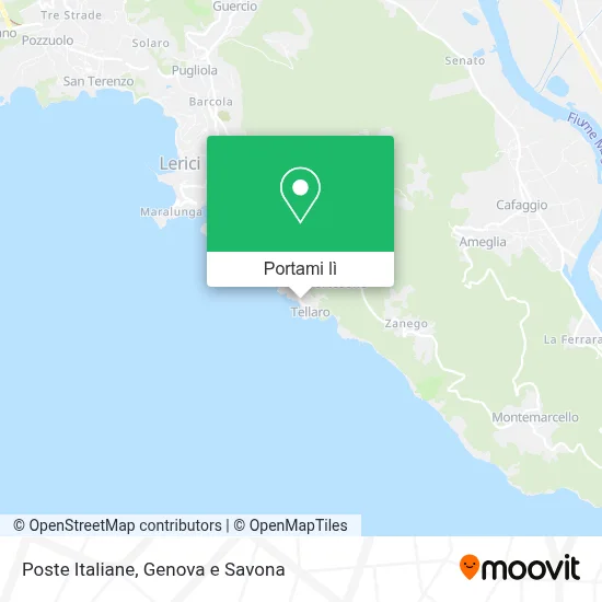 Mappa Poste Italiane