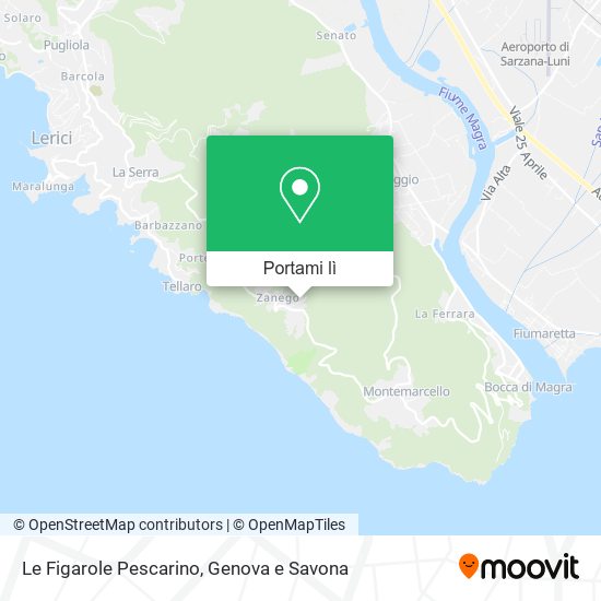 Mappa Le Figarole Pescarino