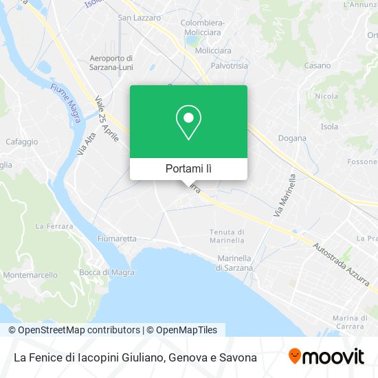 Mappa La Fenice di Iacopini Giuliano