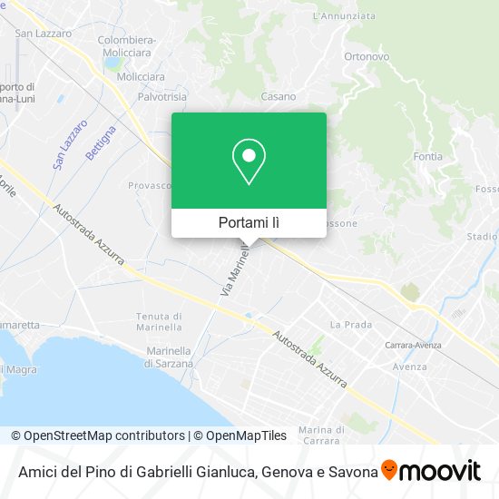 Mappa Amici del Pino di Gabrielli Gianluca