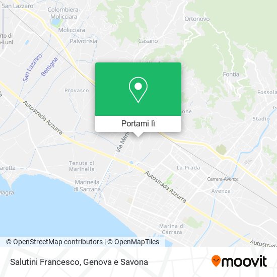 Mappa Salutini Francesco
