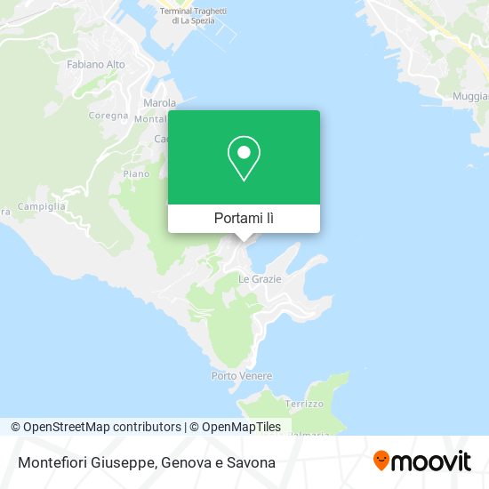 Mappa Montefiori Giuseppe
