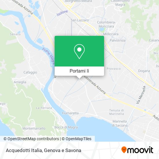 Mappa Acquedotti Italia
