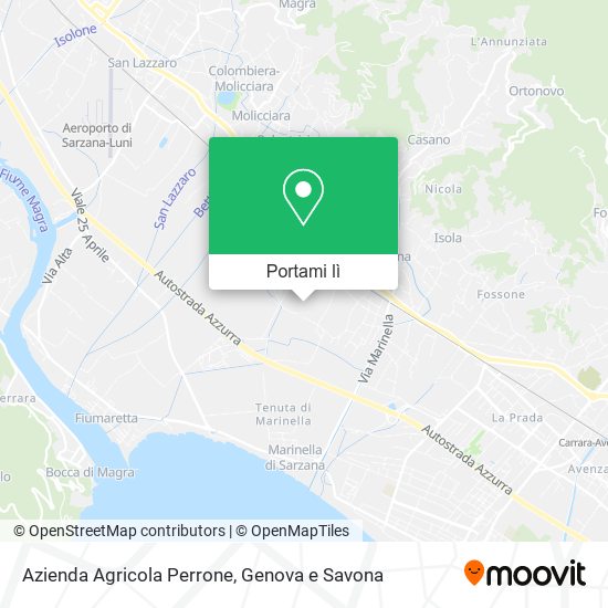 Mappa Azienda Agricola Perrone