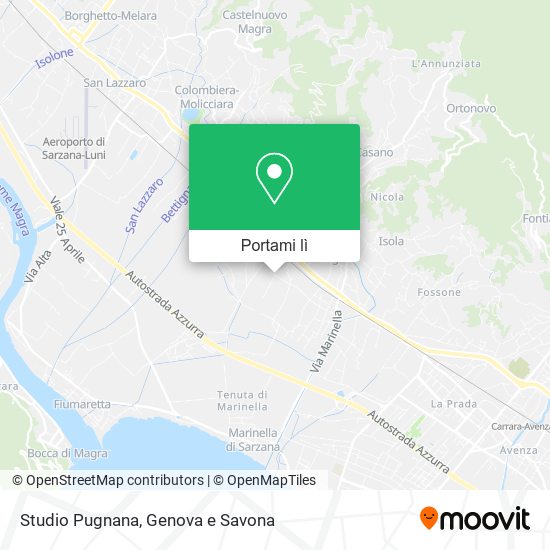 Mappa Studio Pugnana