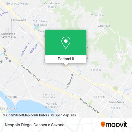 Mappa Nespolo Diego