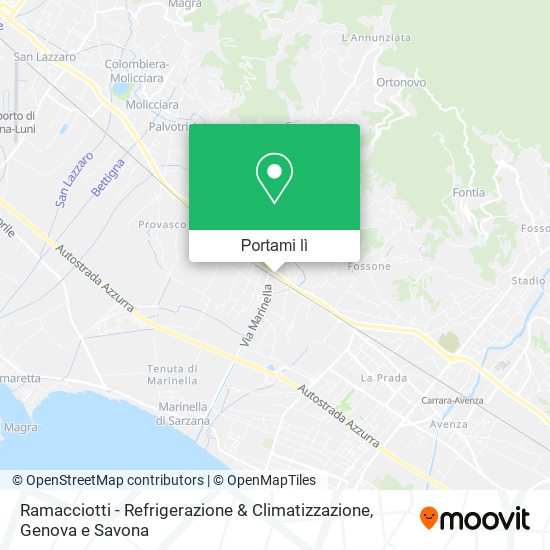 Mappa Ramacciotti - Refrigerazione & Climatizzazione