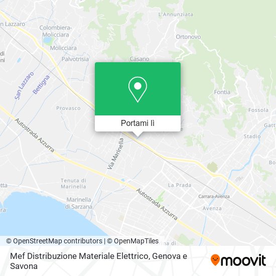 Mappa Mef Distribuzione Materiale Elettrico
