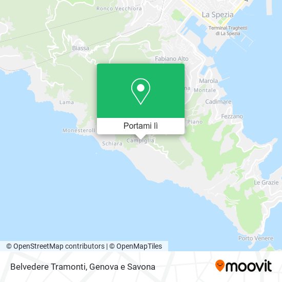 Mappa Belvedere Tramonti