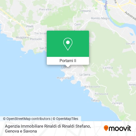Mappa Agenzia Immobiliare Rinaldi di Rinaldi Stefano