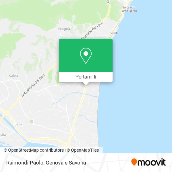 Mappa Raimondi Paolo